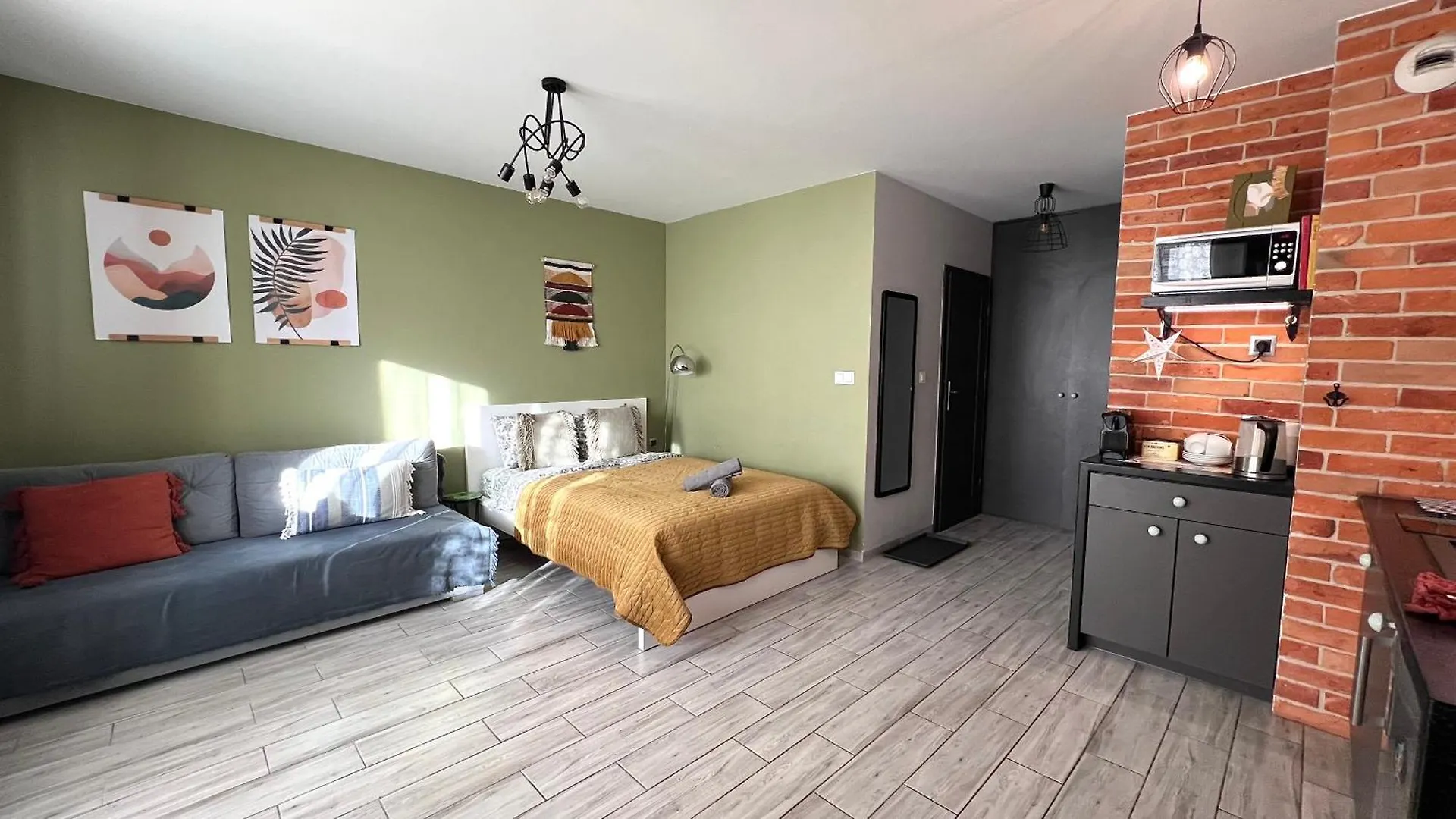 Apartament Roztocka Studio, Free Parking, Ac, 1 Tram To The City & Pge National Stadion By Cosmo Spirit Warszawa Polska